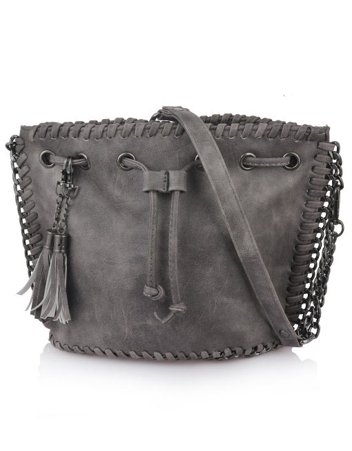 Chain Edge Cross Body Bag