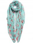 Flamingo Print Scarf