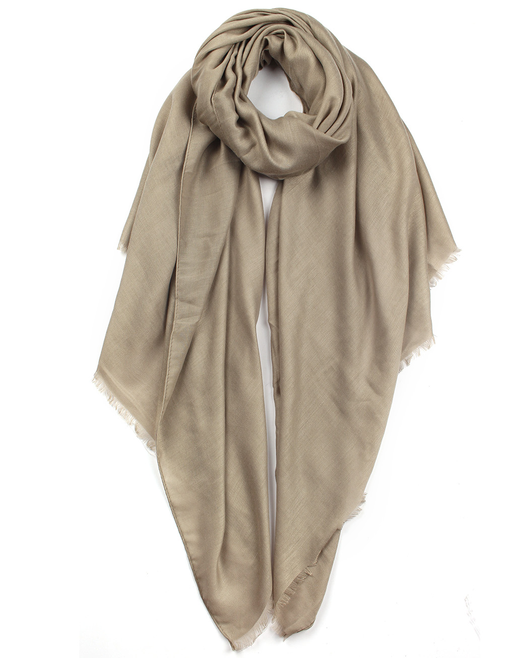 High Density Fabric Plain Scarf - Luxe Wholesale