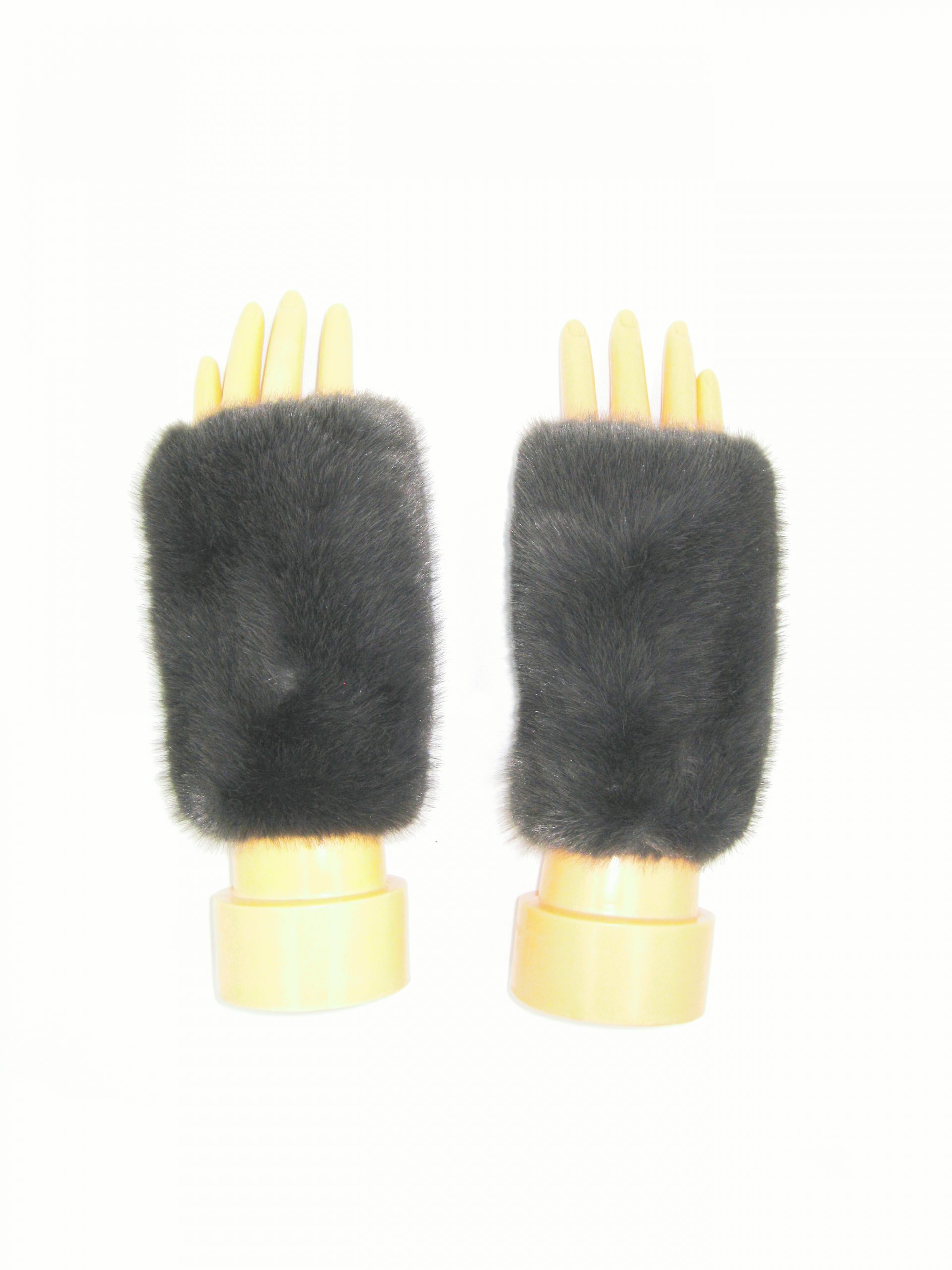 Rabbit fur best sale fingerless gloves wholesale